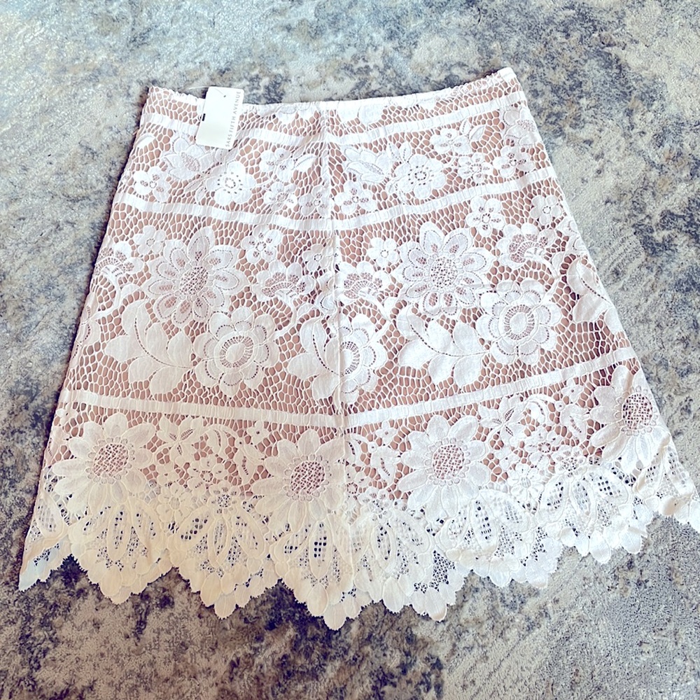 7 for all Mankind, Lace  skirt - Picture 5 of 12
